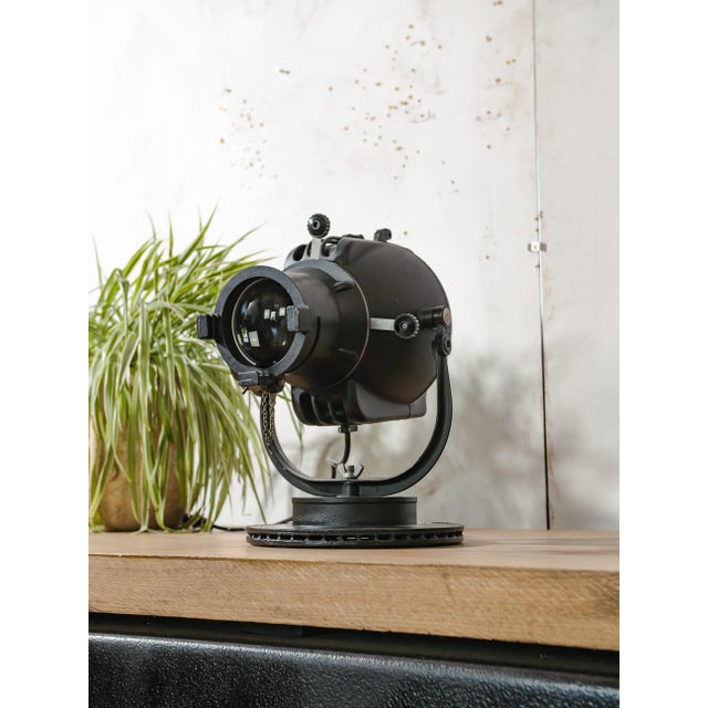 Pig Nose Theater Spotlight Desk Lamp from Strand Electric, England, 1960s For Sale - Image 3 of 16