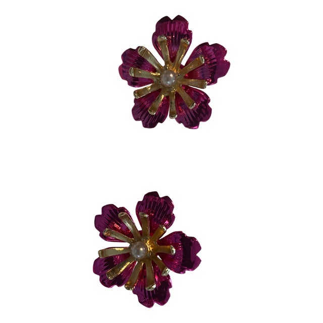 Earrings attributed to Christian Lacroix, 1990s, Set of 2 For Sale