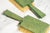 Art Deco Antique Shagreen Dresser Set 5-Piece Vanity Grooming Brush Set For Sale - Image 16 of 18