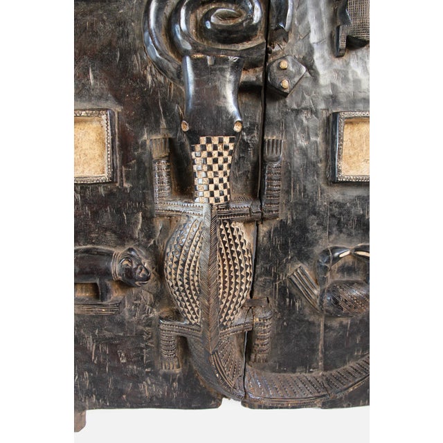 Vintage African Baule Grain Door Panel / Wall Object For Sale In Los Angeles - Image 6 of 7
