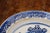 19th Century 19th Century Portuguese Large Blue and White Wall Plate Depicting Palaces, Earthenware, Faience For Sale - Image 5 of 13