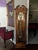 Howard Miller Grandfather Clock has a glass front case that allows you to watch the pendulum and weights move. Beautiful...