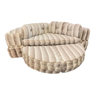 1970s Spherical Furniture Company Sleeper Sofa For Sale