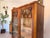 Biedermeier Display Cabinet in Walnut For Sale - Image 12 of 16