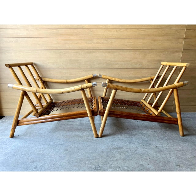 Mid-Century Modern 1958 John Wisner Style Lounge Chairs For Sale - Image 3 of 12