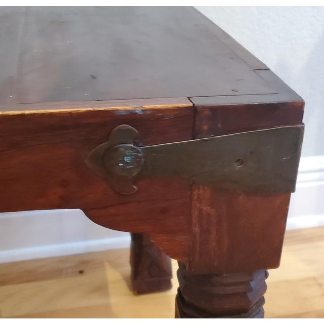 Carved Mango Wood Dining Chairs Imported From India Set of 6 Chairish