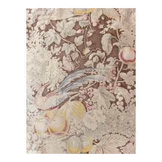 1990s Vintage Ralph Lauren Malloy Fabric - 1 Yard For Sale