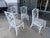 Wood Late 20th Century Palm Beach Regency Chinese Chippendale Rattan Chairs With Fat Seats - Set of 4 For Sale - Image 7 of 11