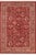 Floral 1990's Tabriz Pak-Persian Red/Tan Wool Rug - 6'1'' X 9'2'' For Sale - Image 9 of 9