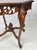 Rococo Revival Carved Walnut & Burl Octagonal Accent Table For Sale - Image 11 of 16