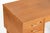 Wood Mid Century Danish Modern Oak Wood Writing Desk 1960s For Sale - Image 7 of 17