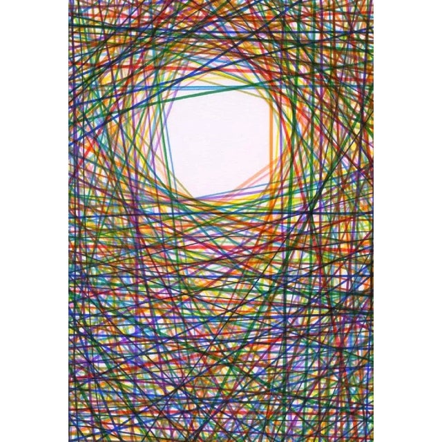 Beastfromeast, Stripy Colour Background, Photographic Paper, in Flawless conditions. Designed from 2000 This piece has an...