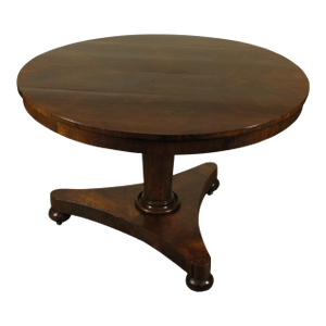 19th-C. English Rosewood Center Table