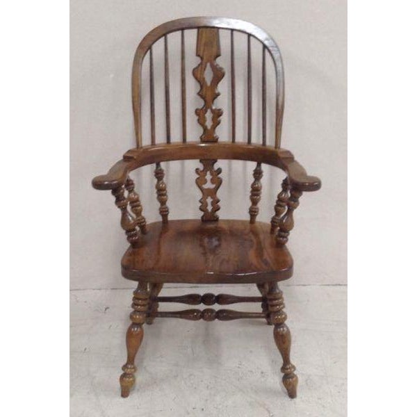 Ethan Allen Royal Charter Windsor Captain Dining Chair Chairish