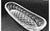 Vintage Waterford Crystal oval celery dish in the classic Glandore pattern Crafted in Ireland from fine lead crystal, this...
