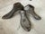 Early 20th Century Cast Iron Cobbler's Shoe Molds Set of 3 For Sale In Raleigh - Image 6 of 17