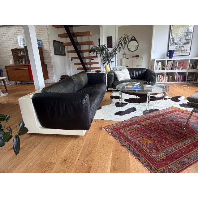 Animal Skin Cini Boeri ‘Gradual System Sofa’ Italian Modular Sofa for Gavina (Knoll) 1970s Rare Conversation Pit Set For Sale - Image 7 of 12