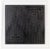 Françoise Luciani, Wavy Black Square, Paper Collage on Foam Board For Sale - Image 7 of 7