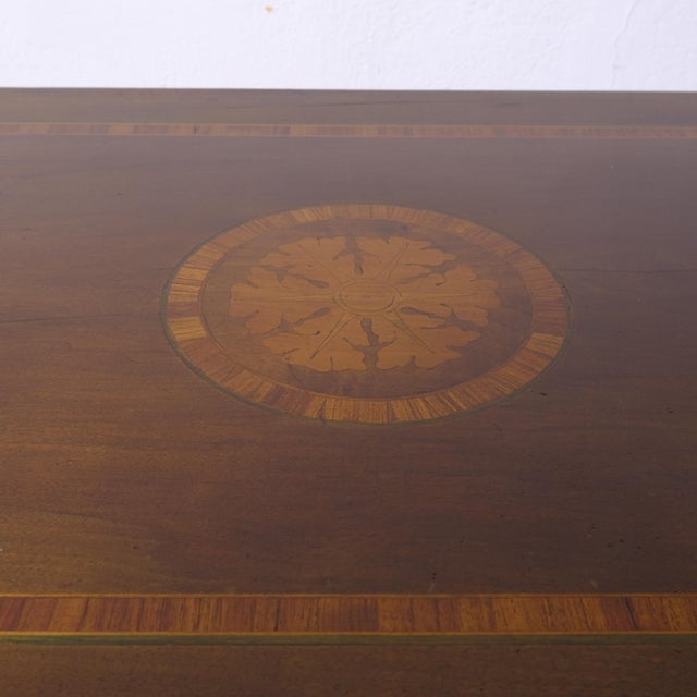 Antique Louis XVI Style Inlaid Chest of Drawers, Italy, 20th Century For Sale - Image 6 of 16