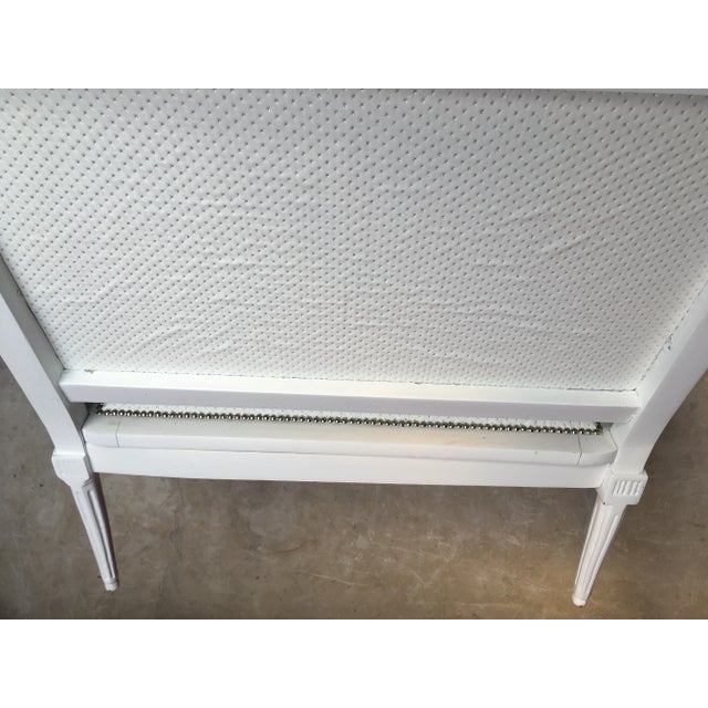 Silver Small White 2-Seat Sofa, 1930s For Sale - Image 8 of 18