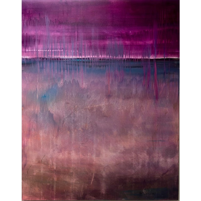 Abstract Naturalism Series by Artist Ron C. Curlee II. This series focuses on abstracted landscapes. The composition is...