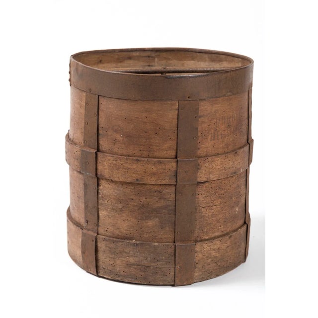 Early 20th Century Antique French Grain Measure, Early 20th Century. For Sale - Image 5 of 10