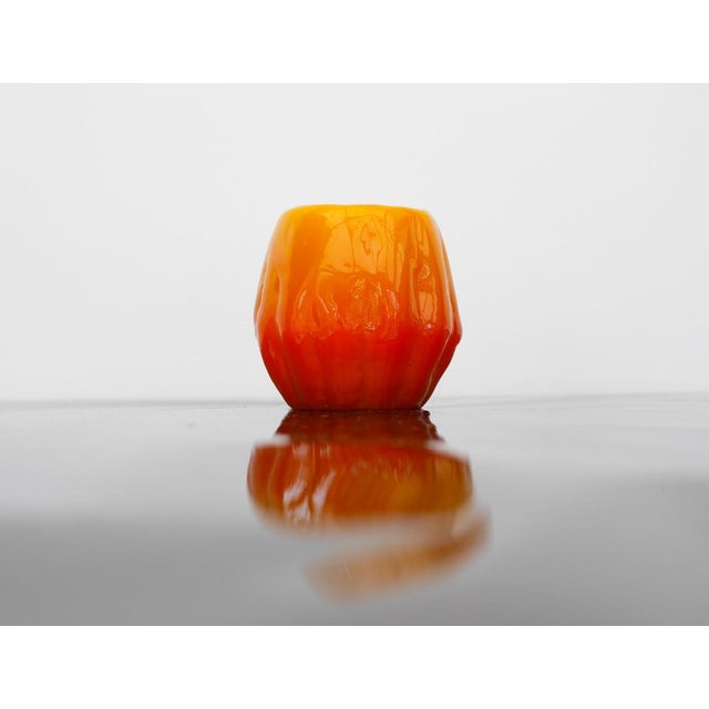 Art Glass Candleholder by Göte Augustsson Ruda Glasbruk For Sale - Image 4 of 16