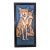 "Evening Pair" Coyotes Modern American Folk Art Painting For Sale