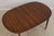 Traditional Henkel Harris Walnut Inlaid Oval Dining Table For Sale - Image 3 of 17