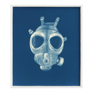 Alain Gerard Clement Silver Gelatin Photogenic Drawing Gas Mask
