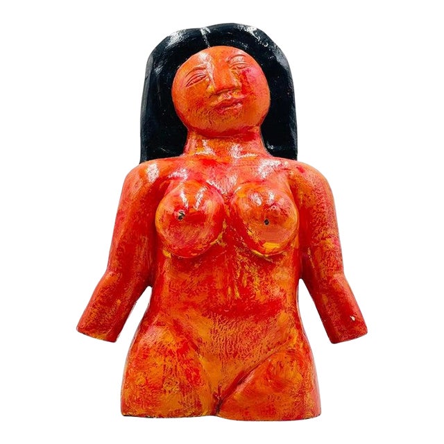 Jesús Tellosa Mexican Bronze Nude Sculpture, Signed 2002 For Sale