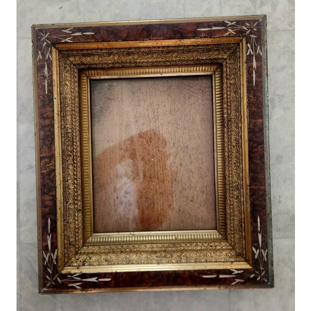Antique Eastlake Victorian Picture Frame 1890s For Sale - Image 9 of 9