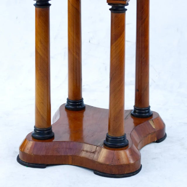 Biedermeier Cherrywood Console Table, 1850s For Sale - Image 3 of 10