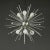 Vintage Crystal Dandelion Chandelier, Italy, 1960s For Sale - Image 11 of 13