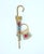 Mid-Century Modern Vintage Petit Point Parasol & Purse Brooch, 1950’s For Sale - Image 3 of 7