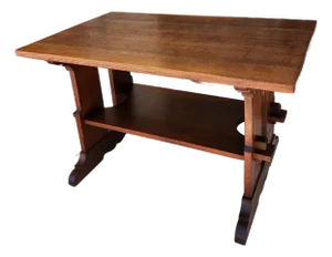 Gustav Stickley Arts & Crafts Mission Oak Library Table