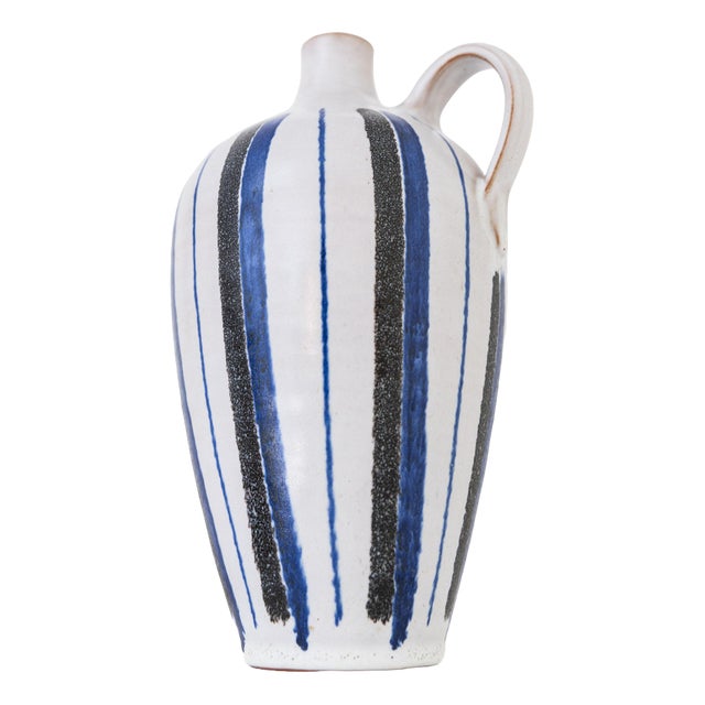 Vintage Vase By Friedel for PGH Bürgel, 1960s For Sale