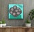 Contemporary Vessel With Fern Leaf For Sale - Image 3 of 5