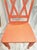 1980s Solo Side Chair in Coral For Sale - Image 4 of 7