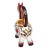 Burnt Orange Vintage De Simone Italian Ceramic Horse Figurine Planter - Mid Century Pottery For Sale - Image 8 of 12
