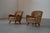 Pair of Danish Lounge Chairs, Denmark, 1940s For Sale - Image 4 of 16