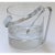 Personal 5" Ice Bucket and Tongs 1970s Italian Crystal and Chrome For Sale - Image 12 of 13