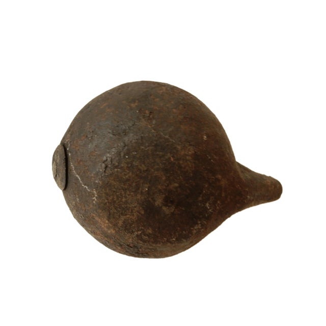 Gothic Antique Roman Bronze Oil Lamp For Sale - Image 3 of 7