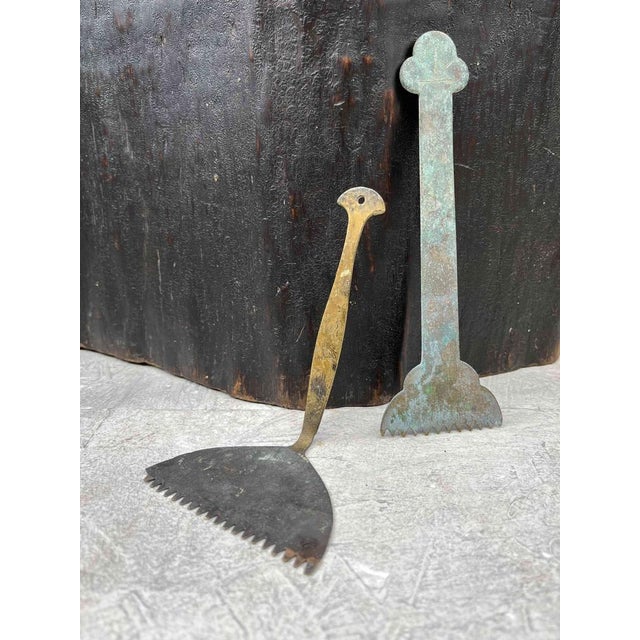 Wood Japanese Hibachi in Copper and Wood, Set of 6 For Sale - Image 7 of 18