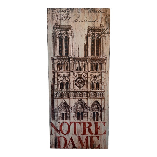Castellammare Home Accents Notre Dame Wood Panel For Sale