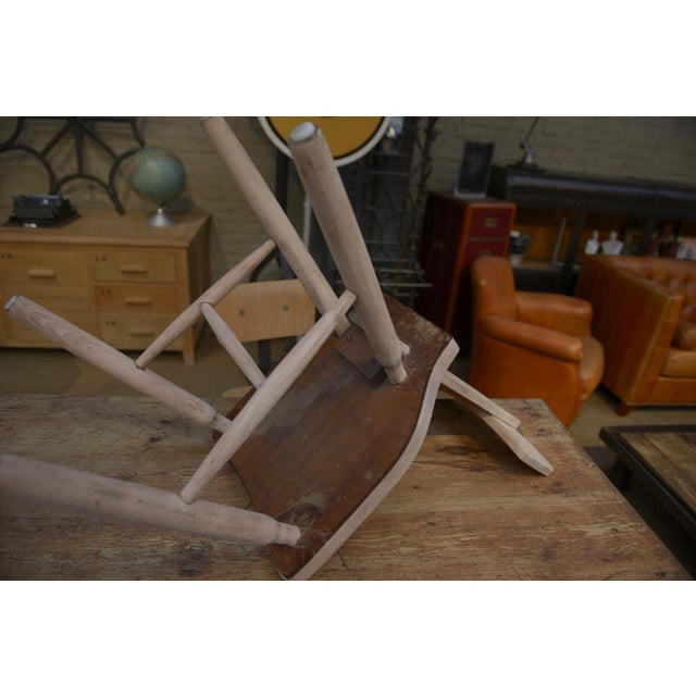 Beech Dining Chairs, 1960, Set of 3 For Sale - Image 10 of 11