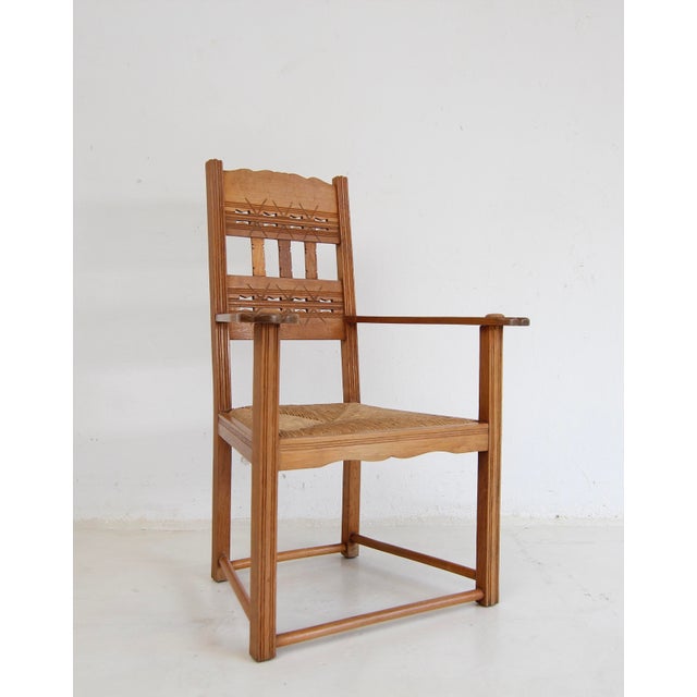 1920s 20th Century Worpswede Armchair, 1890s For Sale - Image 5 of 18
