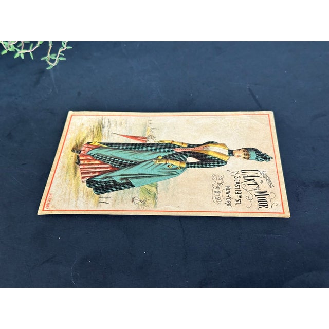 Antique Victorian Fashion Print For Sale - Image 9 of 12