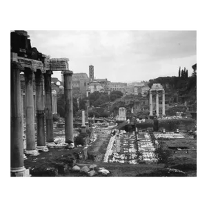 1964 Roman Ruins Photograph by Don Ware