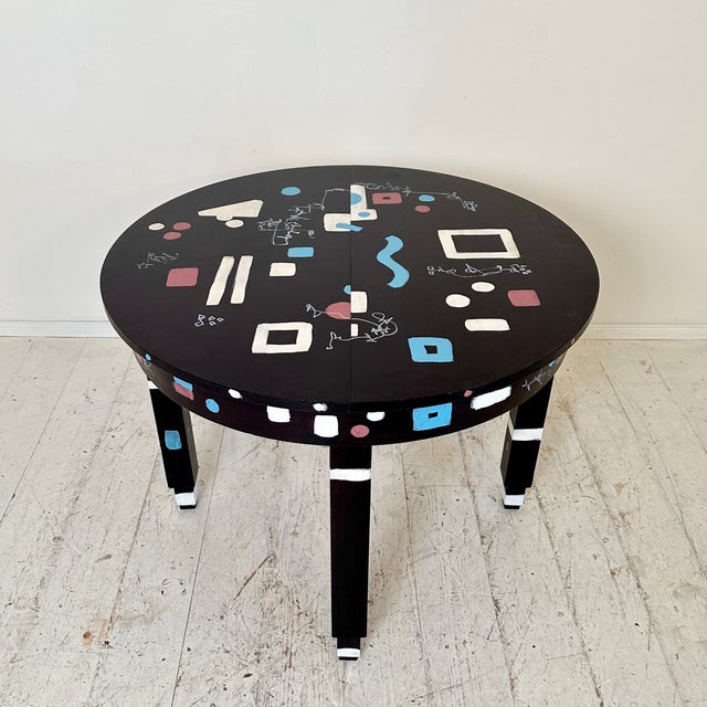 Bauhaus Round Extendable Dining Table, 1920 For Sale - Image 14 of 17